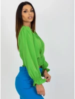 Blúzka DHJ BZ 13866.92P svetlo zelená