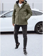Pánska zimná bunda s odnímateľnou kapucňou FashionStreet TX4905 Pánska zimná bunda s odnímateľnou kapucňou FashionStreet TX4905