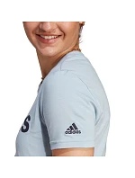 Adidas Loungewear Essentials Slim Logo Tee adidas W IM2832