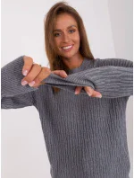 Jumper AT SW 2338.14P tmavo šedá