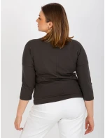 Dámska blúzka RV BZ 8454.20P tmavá khaki - FPrice