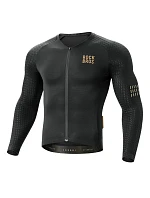 Rockbros YDCX008 Cyklistický dres s dlhým rukávom Diamond Veľkosť L - čierny