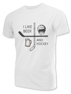 Tričko s krátkym rukávom Sportrebel Like Hockey Men muži