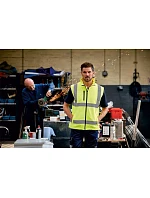 Yoko HV 006 Hi-Vis softshellová vesta 79.V006 hi vis yellow Yoko HV 006 Hi-Vis softshellová vesta 79.V006 hi vis yellow