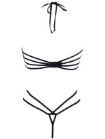 Body V-8870 béžovo-čierna - Axami