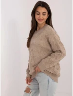 Dámsky sveter AT SW 2361.61 Beige - FPrice