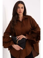 Košeľa s dlhým rukávom model 222314 Taliansko Moda