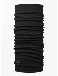 Šatka BUFF MERINO MIDWEIGHT SOLID BLACK