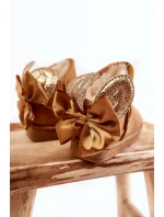 Dziewczęce Ocieplane Śniegowce Z Kokardkami Camel Meriva