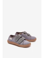 Detské barefoot papuče BF3 Grey - Milami