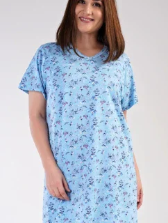 Dámska nočná košeľa s krátkym rukávom Bára