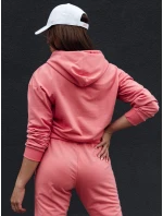 TRENDHOOD dámska koralová mikina FashionStreet BY1309
