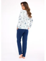 Cornette 682/445 Kristin long/r S-2XL dámske pyžamo bez zipsu