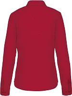 Kariban K 549 Popelínová blúzka „Jessica“ s dlhým rukávom 20.K549 classic red