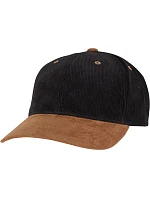 Flexfit 9279 6-panelová čiapka „Corduroy Suede“ 55.9279 čierna/karamelová Flexfit 9279 6-panelová čiapka „Corduroy Suede“ 55.9279 čierna/karamelová