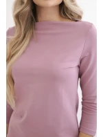 Klasické tmavo ružové šaty