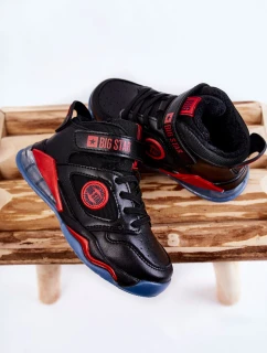 Dziecięce Ocieplane Buty Sportowe Big Star KK374095 Czarne