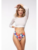 Julimex Flower Folk Jednoduché klasické nohavičky S-XL