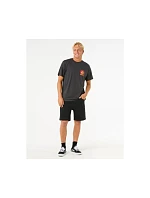 Tričko RIP CURL Shaper Address Tee, čierne Tričko RIP CURL Shaper Address Tee, čierne