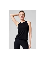 Dámske tréningové tričko CASALL Soft Texture Tank, čierne