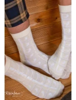 Skarpetki Rainbow Socks Biała Czekolada 1 Para