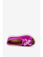 Zazoo 2939 Semišové dámske sandále s fuksiovou farbou Fuchsia