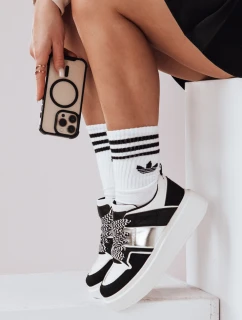 Dámske tenisky na platforme HYPERWAY black FashionStreet ZY0586