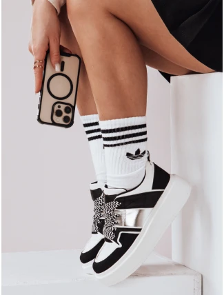 Dámske tenisky na platforme HYPERWAY black FashionStreet ZY0586 Dámske tenisky na platforme HYPERWAY black FashionStreet ZY0586