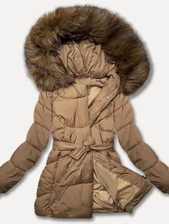Dámska prechodná bunda J Style camel (5M3238-62)