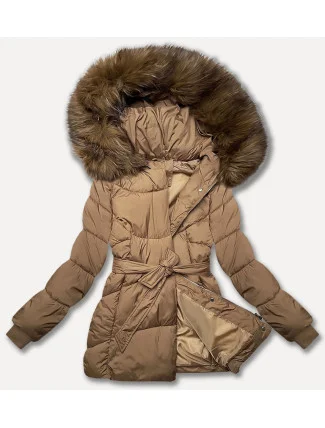 Dámska prechodná bunda J Style camel (5M3238-62)
