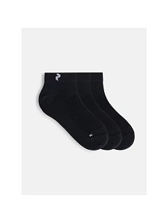 Ponožky Peak Performance Low Sock 3, čierna farba