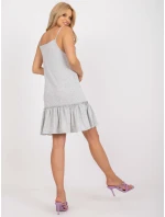 Šaty BR SK 9048 svetlo šedé