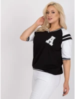 Blúzka RV BZ 7830.30 čiernobielych Blúzka RV BZ 7830.30 čiernobielych