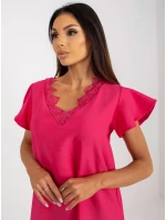 Šaty WN SK VE45.09 fuchsiová