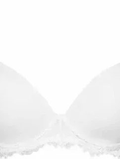 Balkonová podprsenka Mousse Pizzo biela - Lormar