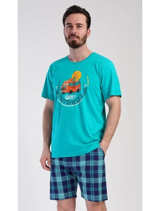 Pánske pyžamové šortky Adventure