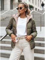 Dámska prechodná bunda prešívaná na oboch stranách VICTORIA SNUG gold TY3697 Dámska prechodná bunda prešívaná na oboch stranách VICTORIA SNUG gold TY3697