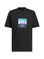 Pánske tričko adidas Summer Heat Graphic T-shirt black KC9244 pánske Pánske tričko adidas Summer Heat Graphic T-shirt black KC9244 pánske