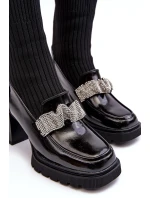 Botki Damskie Ze Skarpetą Na Obcasie D&A MR870-41 Czarne