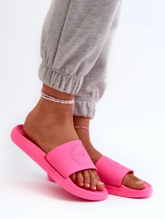 Damskie Klapki 4FMM00FFLIF045-53S Fuksja
