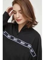 Dámske pyžamo s potlačou YI80001 čierne - DKNY