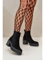 Topánky na podpätku model 199295 Krok vo veľkom štýle Topánky na podpätku model 199295 Krok vo veľkom štýle