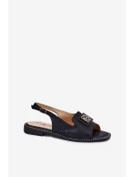 Sandále model 215715 Krok vo veľkom štýle Sandále model 215715 Krok vo veľkom štýle