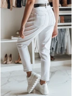 Dámske džínsové nohavice LIKEMELOO mom fit white FashionStreet UY2432