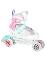 NH18192 4v1 ružové inline korčule veľkosti S(29-33) s hokejovou doskou veľkosti NILS EXTREME NH18192 4v1 ružové inline korčule veľkosti S(29-33) s hokejovou doskou veľkosti NILS EXTREME
