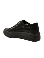 Lee Cooper dámske športové topánky black platform lace-up women's Lee Cooper dámske športové topánky black platform lace-up women's