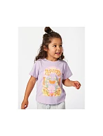 Tričko RIP CURL Rainbow Tropics Art Tee-Girl fialové