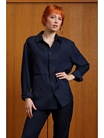 NEOBLU Madden Košeľová bunda 24.4802 deep black