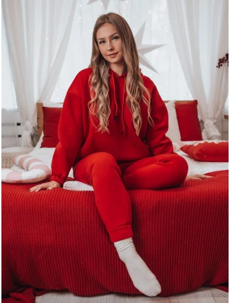 KSENIIA PREMIUM dámska tepláková súprava červená FashionStreet AY1112