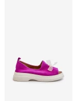 Zazoo 2939 Semišové dámske sandále s fuksiovou farbou Fuchsia